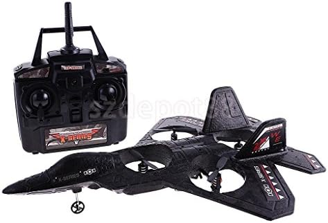 RC Airplane Ready To Fly RTF Radio Control F22 Fighter Jet Quad Copter Plane