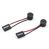 TOTOT 2pcs PC Motherboard Mini Speaker Desktop Computer Case DIY Internal Code Mini Plug Beep Alarm Buzzer