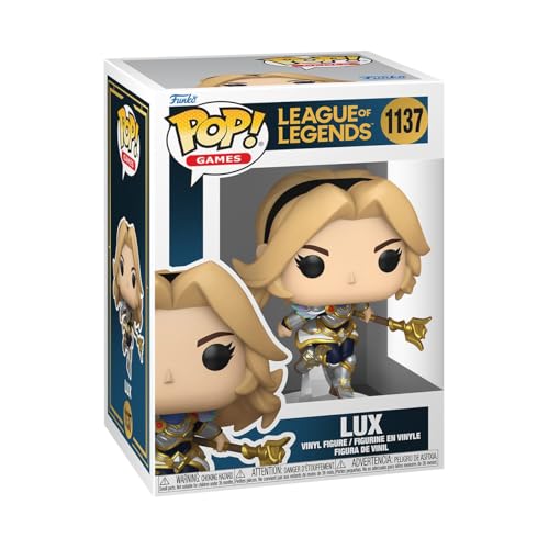 Pop! Games: League of Legends - Lux - Figura de Vinilo Coleccionable - Idea de Regalo - Mercancia Oficial - Juguetes para Niños y Adultos - Video Games Fans - Muñeco para Coleccionistas