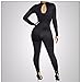 Long Sleeve Hollow Out Sexy Clubwear Women Bodycon Long Jumpsuit Rompers