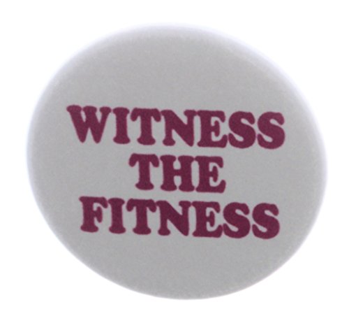 A&T Designs Witness the Fitness 2.25" Keychain Exercise Gym Healthy Fit