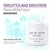 [SECRET KEY] Snow White Cream 1.76 fl. oz. 2pcs + 4 Mini Samples - All in One Brigtening Tone up Moisturizing Cream for Face and Body, Natural Skin Makeup, Maekup Base, Whitening Functional Cream