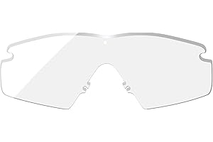 OOWLIT Replacement Lenses Compatible with Oakley Si M Frame 2.0/Si M Frame 3.0 Sunglass HD Clear Non-polarized