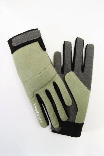 Magid G251VT Simply Pastel Synthetic Leather Heavy Duty Gardening Glove for Women, Small