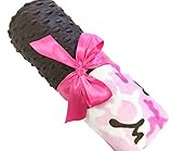 Pink Camouflage Minky Baby Personalization Included