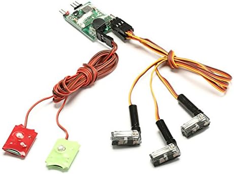Xenon Night Strobe Flash 3PCS with Controller Board and Flash Light for FPV Racing
