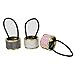 Pomeat Pack of 6 Plastic Cuff Wrap Ponytail Holder Hair Tie Fashion Accessory Set for Women Girls