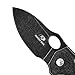 Mossy Oak Folding Pocket Knife, EDC Utility Tool with Drop Point Blade and Frame Lock Handle - for Survival, Camping, Hunting (Black Stone Wash)