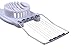 Multipurpose Egg Slicer by ChatsStore With Stainless Steel Wires - Great For Slicing Eggs, Mushroom, Fruits Quicker And More Beautiful Materials, Easy And Safe To Use In Kitchen (White)