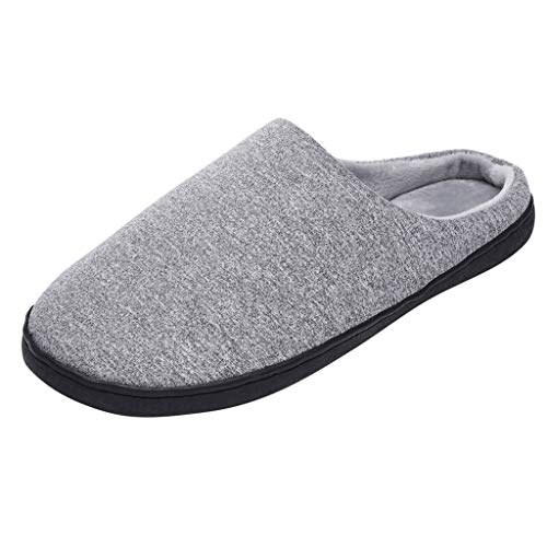 Women Men Warm Comfort Exquisite Slippers House Indoors Anti-Slip Bedroom Shoes by Teresamoon