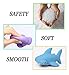 Baby Bath Toys - Marine Animals 6 Pack & Shark Fishing Net