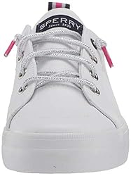 Sperry Crest Vibe Sneaker, White, 3 US Unisex Big Kid