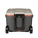 Coleman 3000002005 50Qt Xtreme Wheeled Cooler Dark Gray/Org/Light Gray