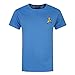 Star Trek Official Mens Command Uniform T-Shirt (L) (Yellow)