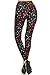 Leggings Depot Women's High Waisted Family & Holiday Events Print Leggings-Full Length-R895, Star Trend, One Size