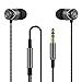 BONUS Pack! SoundMAGIC E10 GUNMETAL, Noise Isolating In-Ear Headphones + Extra eartips