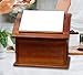 Vintiquewise(TM) Old Style Wooden Podium Recipe Box