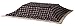 AZUMAYA Thin quilt quilt futon rectangle check KK-104BL