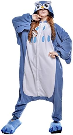 VenusDress Unisex Kigurumi Owl Pajamas Onesie Costume Cosplay Cartoon Sleepsuit