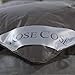 ROSECOSE Luxurious All Seasons Goose Down Comforter Queen Size Duvet Insert Gray 1200 Thread Count 750+ Fill Power 100% Cotton Shell Hypo-allergenic Down Proof with Tabs (Queen, Gray)