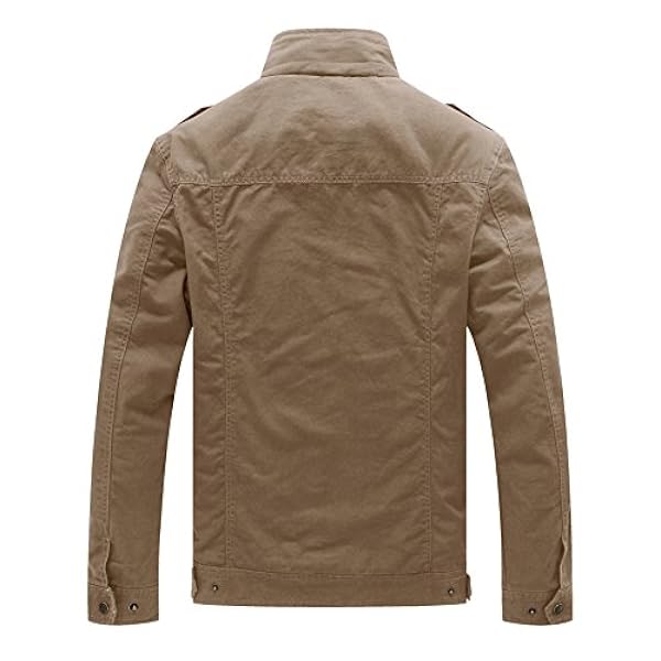 abrigo algodon hombre