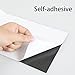 AUCHEN 6 Pack Dark Brown Repair Sofa Leather Patch Self-adhesive Leather Repair Patch for Sofa or Car Seat, 10 Inch by 6 Inch.