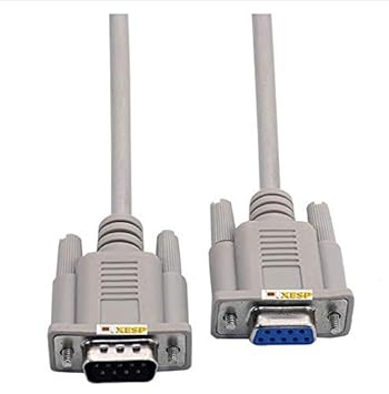 Xesp Db 9 Pin Serial Male To Female Cable Db9 Rs232 Amazon In Electronics