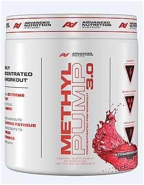 Advanced Nutrition Systems Methyl Pump 3.0 Strawberry Kiwi 280.8 g