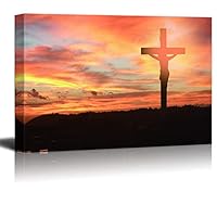 Canvas Wall Art Easter Day Theme Canvas Prints Home Artwork Decoration for Living Room Bedroom - 12x18 inches