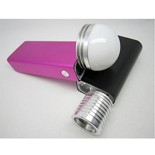 3W USB Portable Mobile LED Flashlight Spotlight Lamp 50M