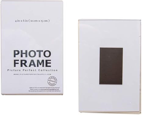 4x6 Inch Clear Acrylic Magnetic Picture 