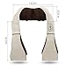 Shiatsu Back Neck Shoulder Massager with Heat - Massage Pillow Deep Kneading for Back Legs Neck Pain