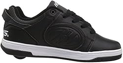 Heelys Girls Voyager Tennis Shoe, Black