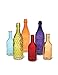 Gardener's Supply Company Exclusive Colorful Garden Bottles Yard Decor | Aesthetically Beautiful Colored Glass Bottles & Outdoor Decorations For Bottle Tree Garden | 6 Piece Set