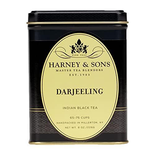 HARNEY & SONS LOOSE LEAF BLACK TEA, DARJEELING 8 OUNCE