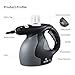 ISILER Upgraded Handheld Steam Cleaner, Pressurized Steam Cleaner with Safety Lock, Powerful Multi-Purpose Steam Cleaner with 14 Accessories for Bathroom, Kitchen, Surfaces, Floor, Carpet and More