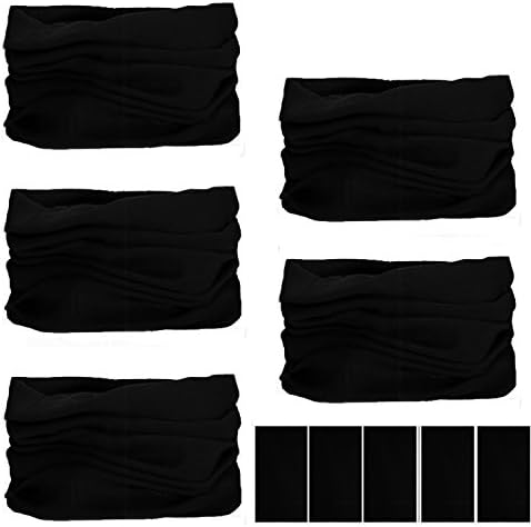 6PCS/9PCS/12PCS Headwear Headband Wrap Scarf UV Versatile Seamless Cool Lightweight Sports &amp; Casual for Outdoor Climbing Camping Sports Fitness Hiking Rid (6PC-Set-2)