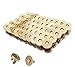Z-COLOR 100 Sets Tone Magnetic Buttons Snap Clasps for Handbag Purses, DIY Accessories,Bags, Jackets, Covers etc (14mm, Bronze)
