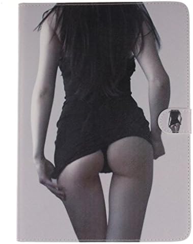 MYTHOLLOGY Premium Bookstyle Fold Stand Wallet Flip Case Slim-Fit Case Cover for Samsung Galaxy Tab S 10.5" SM-T800 T805 Sexy Girl
