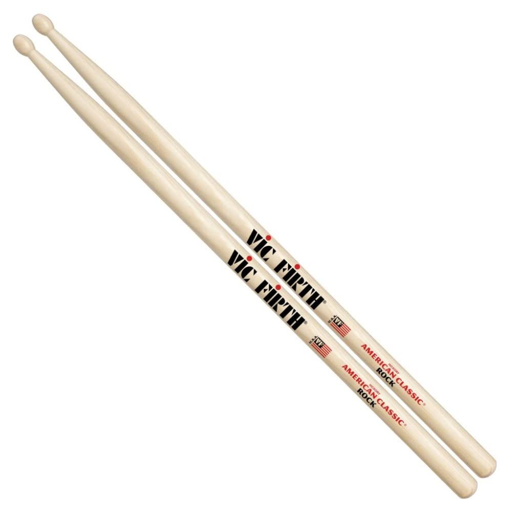 Vic FIrth - American Classic® Drumsticks ROCK - American Hickory - Wood Tip