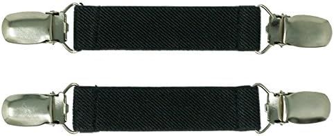 Comfy ClothiersElastic Mitten Clips for Kids Gloves and Adults - Tight Steel Grip Glove Clips