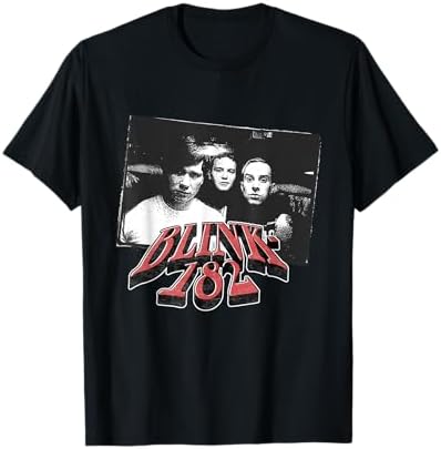 Amazon.com: Official Blink-182 One More Time Portrait T-Shirt