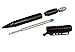 Partstock(TM) 2-Pack Aircraft Aluminum Defender Tactical Pen Military or Police Outdoor Survival Tool.(Black)