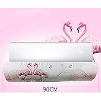 ISHOWStore Adjustable Foldable Air Conditioner Deflector Anti Direct Blowing Cold Air Conditioner Wind Shield Deflector Baffle (Flamingo)