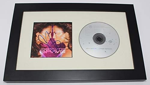 Jennifer Lopez Brave J-Lo Authentic Signed Autographed Music Cd Cover Insert Custom Framed Display Loa