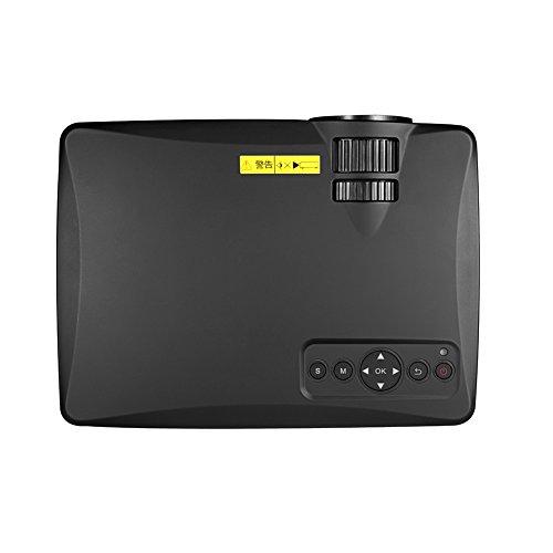 image for Edal SD50 Plus 1500 Lumen Home theater LCD LED Portable Mini Projector