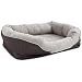 Petco Orthopedic Peaceful Nester Gray Dog Bed, 40" L X 30" W X 10"H, Large