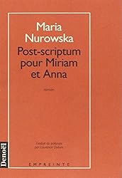Post-scriptum pour Miriam et Anna