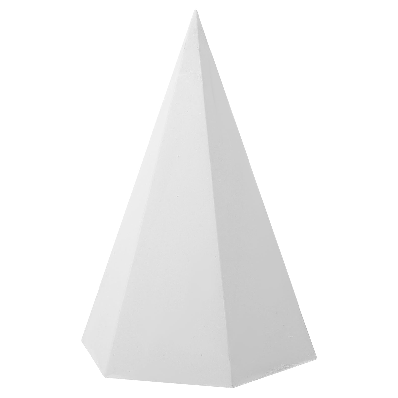 Photo 1 of DIYEAH Geometrical Drawing Model White Art Sketch Figure Model for Sketching Practice, Desktop Gypsum Sculpture for Students and Exam Preparation, 8.85 X 6.29 X 6.29 Inch