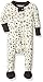 Burt's Bees Baby Baby Boys Sleeper Pajamas, Zip-Front Non-Slip Footie PJs, Organic Cotton